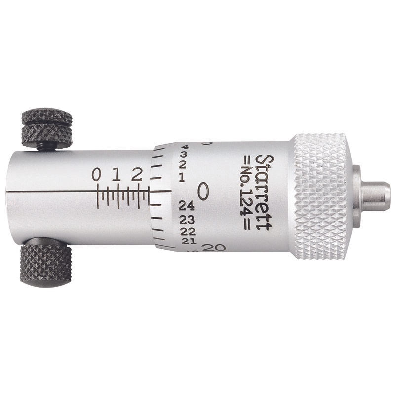 Picture of Starrett H124A/B Micrometer Head, 1/2" Range, .001" Grad