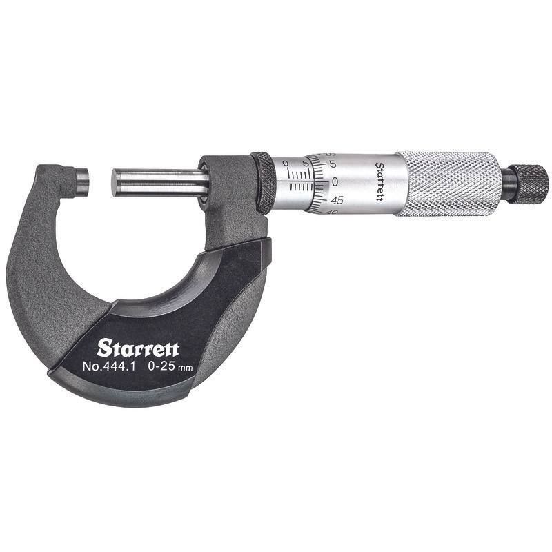 Picture of Starrett 444.1Mxrl-25 Micrometer, Outside