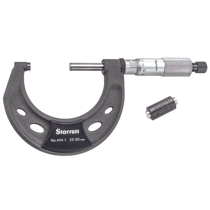 Picture of Starrett 444.1Mxrl-50 Micrometer, Outside