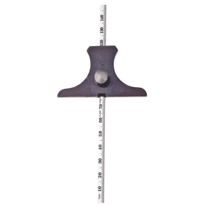 Picture of Starrett 237M Rule Depth Gage, 0-150mm, mm/1/2mm