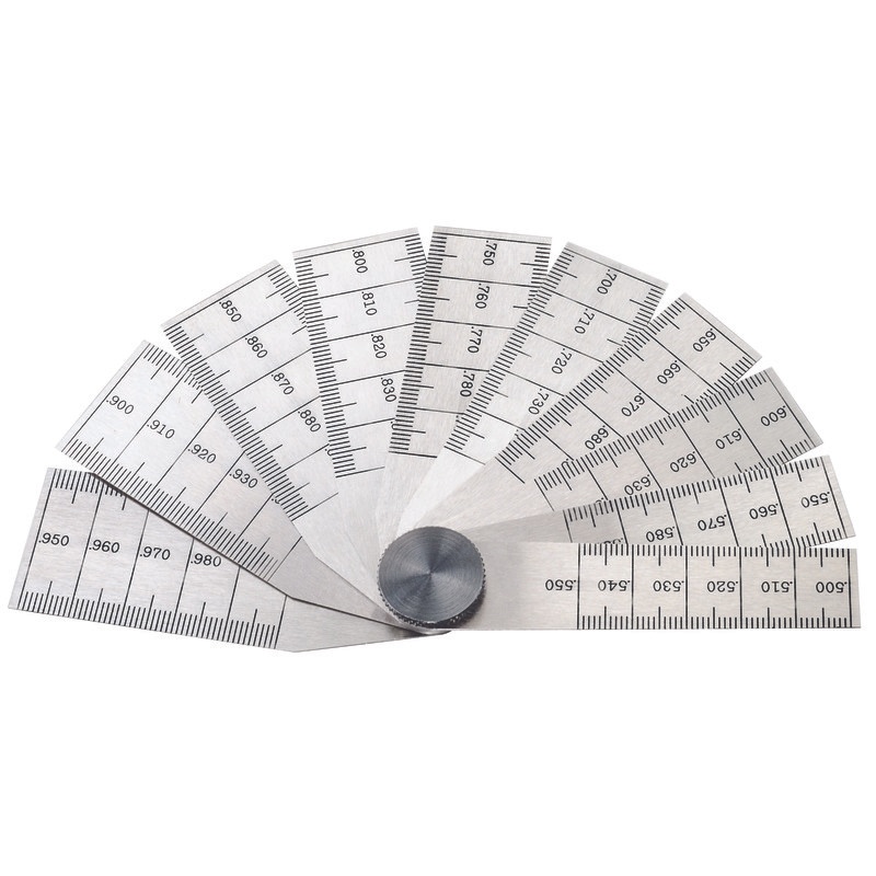 Picture of Starrett 269B Taper Gage, .500-1.00" Range, 10 Leaves