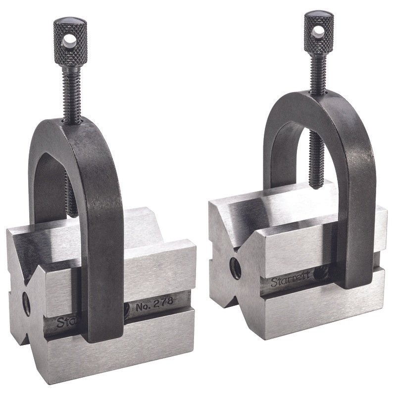 Picture of Starrett 278 V Blocks (Pair) With Clamps
