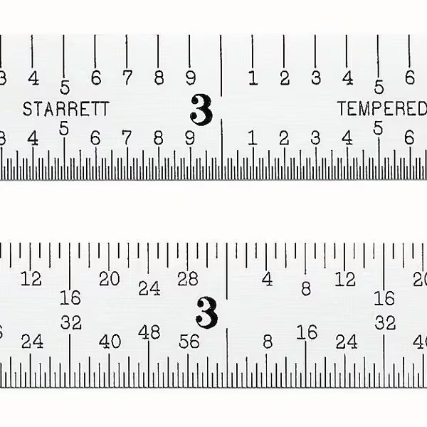 Picture of Starrett 51347 C305R-6 6" Full FlexIBLE Steel Rule