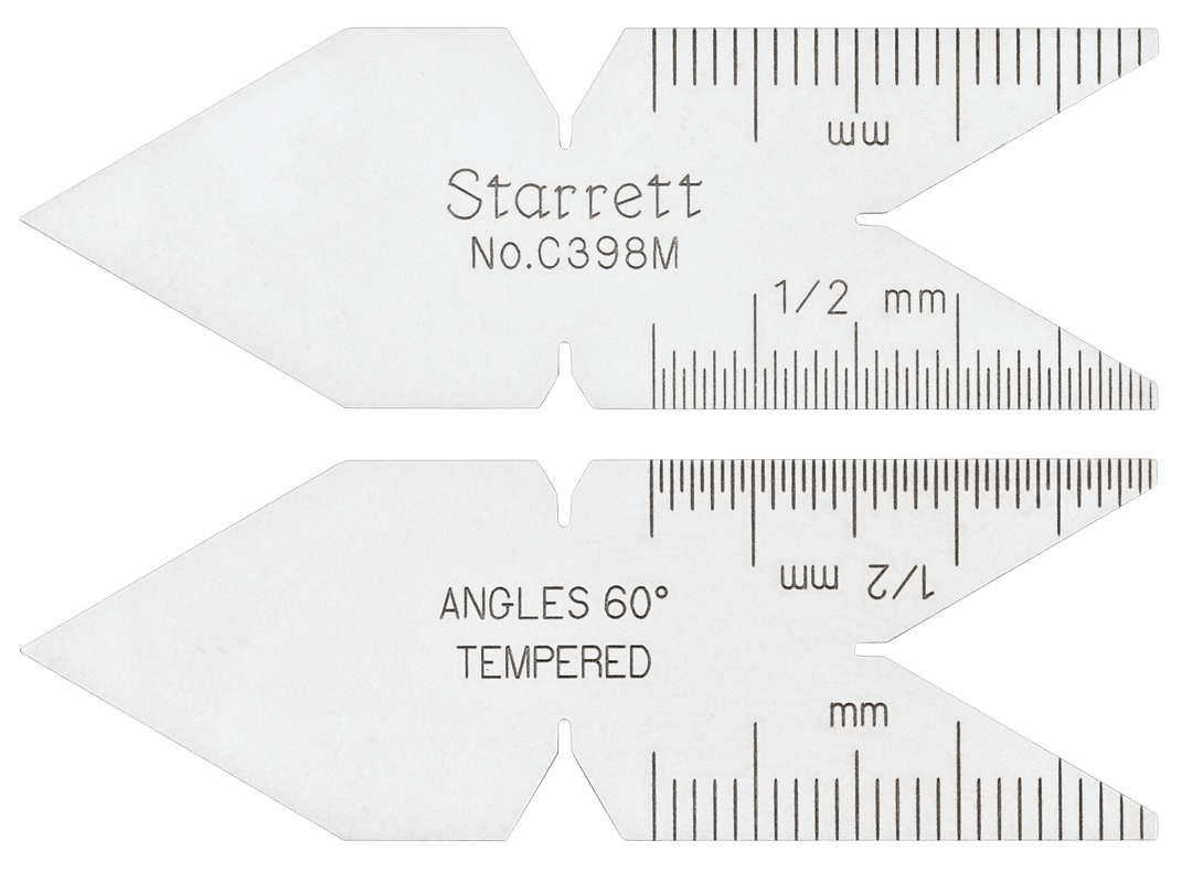 Picture of Starrett C398M Center Gage, Metric