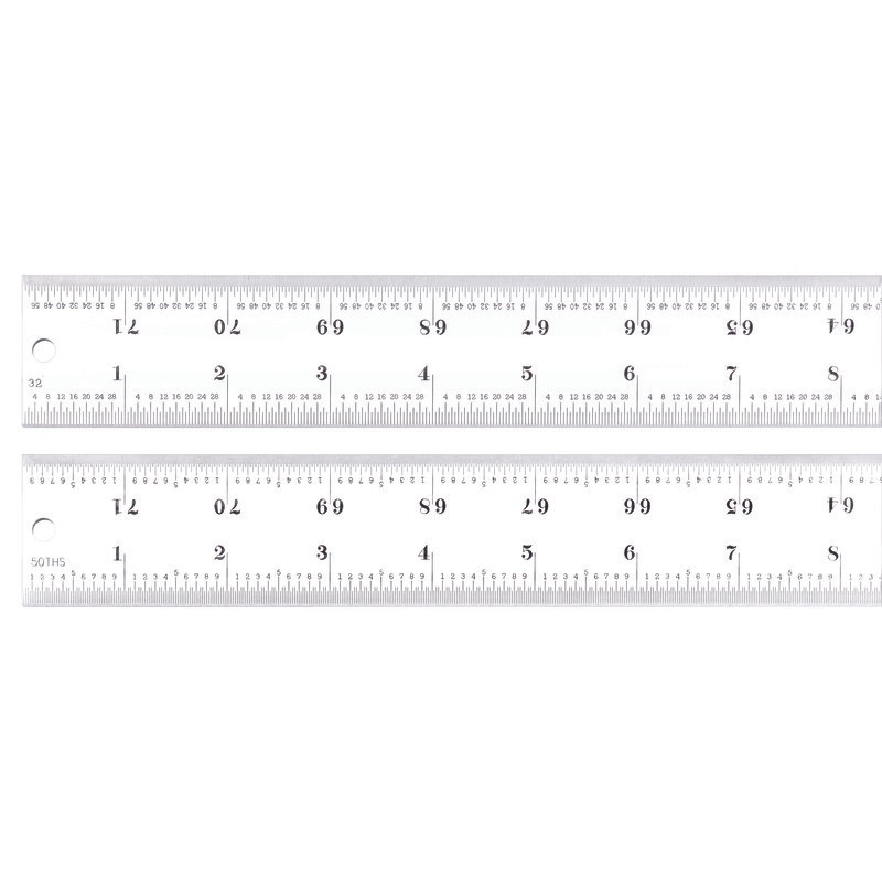 Picture of Starrett C416R-72 Rule, 72", 16R Grad, Heavy Spring Tempered