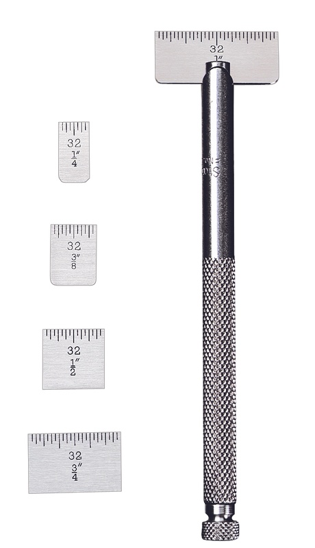 Picture of Starrett S423Z Set Of RuleS (5) With Holder, In Case