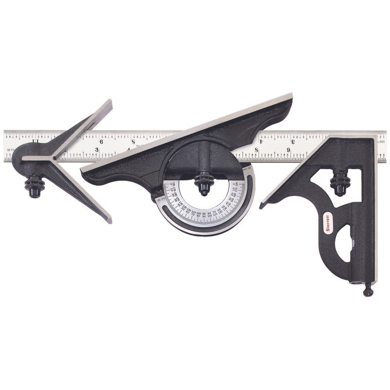 Picture of Starrett 435-12-16R Combination Set, 12", 16R Grads