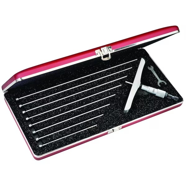 Picture of Starrett 445Mdz-225Rl Micrometer Depth Gage 0-225mm, 6" Base 049659522532