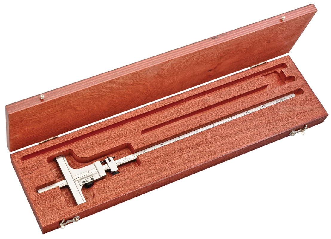 Picture of Starrett 448Z-12 Vernier Depth Gage 0-12", 12" Blade