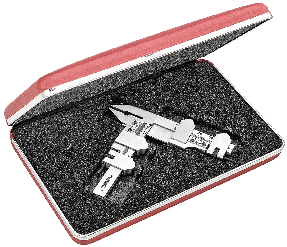Picture of Starrett 456MAZ Caliper In Case 1 1/4-12mm Module In Case.