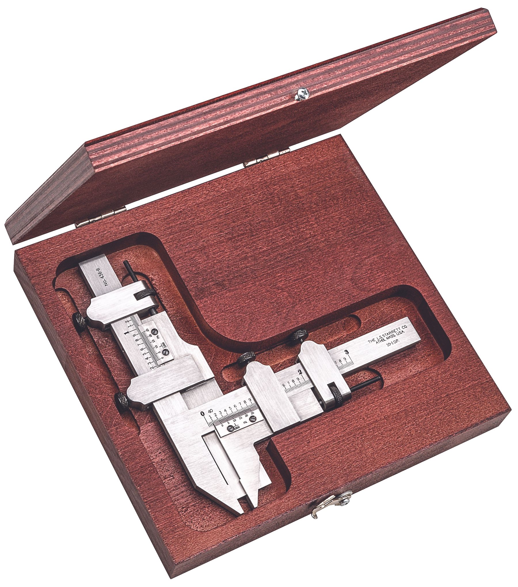 Picture of Starrett 456BZ Caliper In Case 10-1 Diametral Pitch In Case.