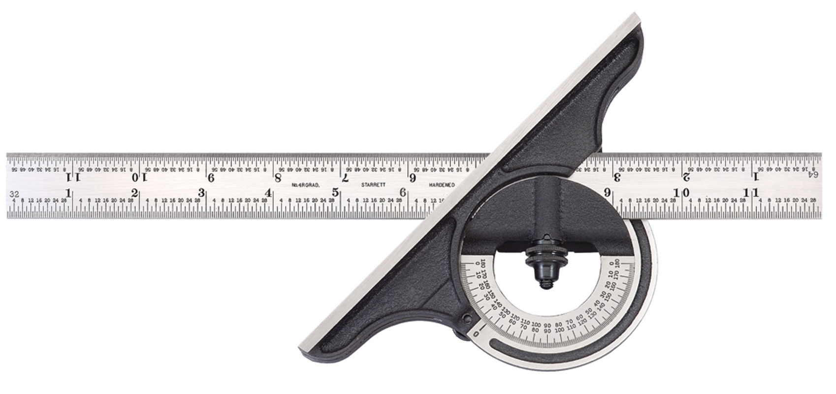 Picture of Starrett 491-18-4R Bevel Protractor, 18", 4R, Reversible