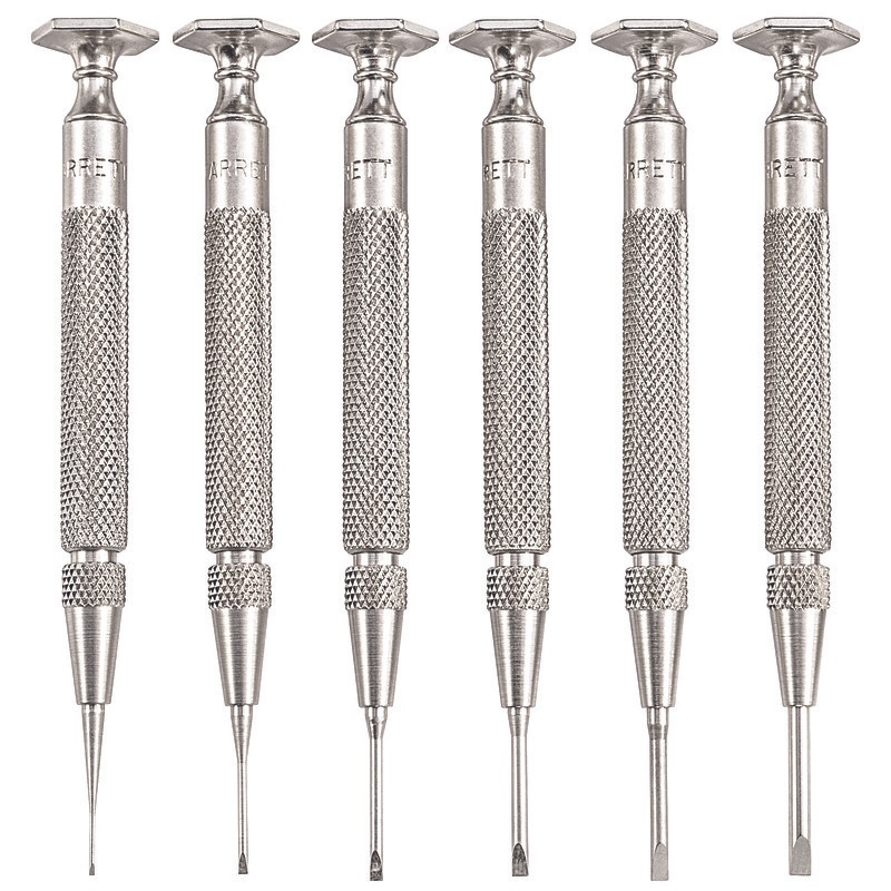 Picture of Starrett S555Z-6 Jewellers' Screw Drivers, Set Of 6