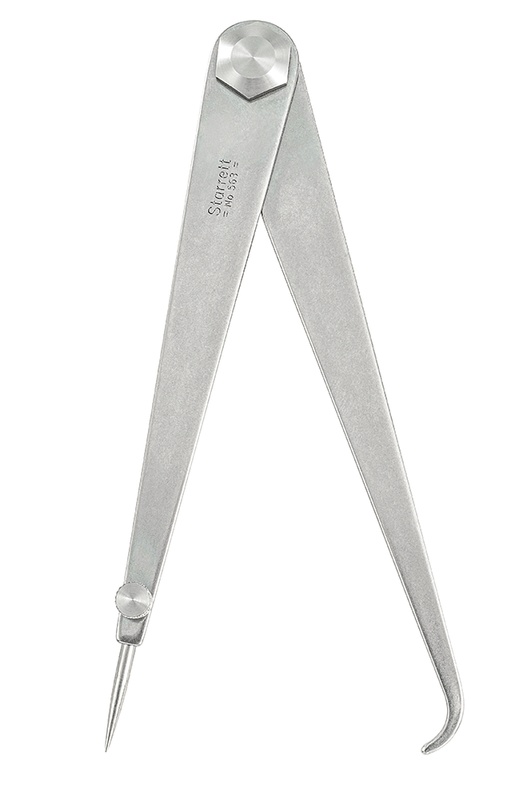 Picture of Starrett 563-6 Hermaphrodite Caliper, Firm Joint, 6"