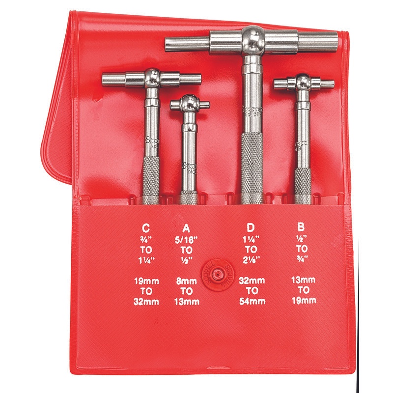 Picture of Starrett S579Gz Telescoping Gage Set (4) A,B,C,D In Case