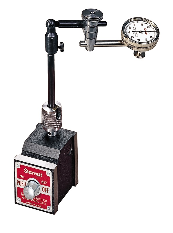 Picture of Starrett 657CZ MagnetIC Base With 196B1 Indicator