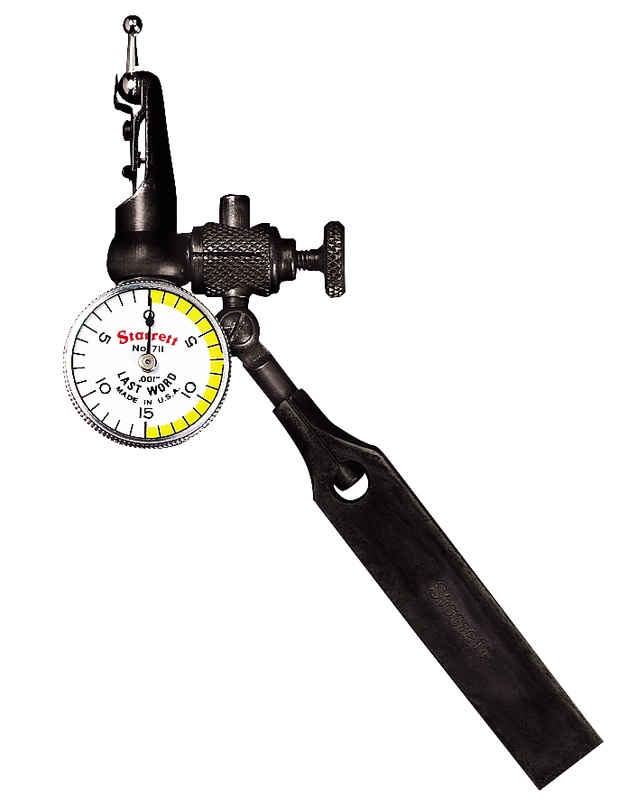 Picture of Starrett 711Fsaz Last Word Dial Test Indicator, .030" Range, 0-15-0 Dial Face, .001" Graduations