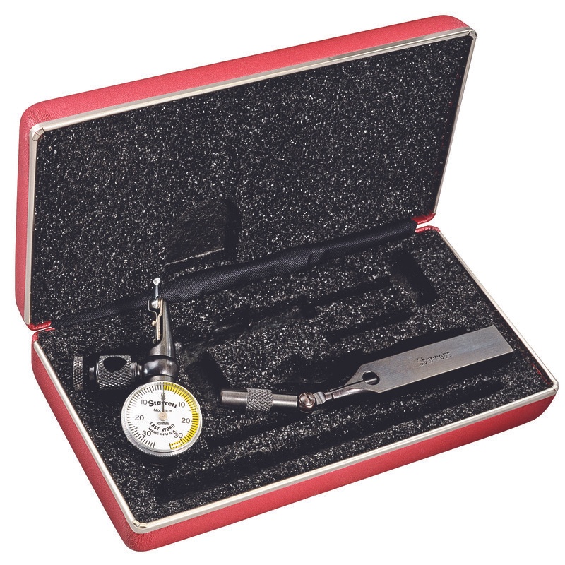 Picture of Starrett 711Mfsaz Last Word Dial Test Indicator, 0.7mm Range, 0-35-0 Dial Face, 0.01mm Graduations