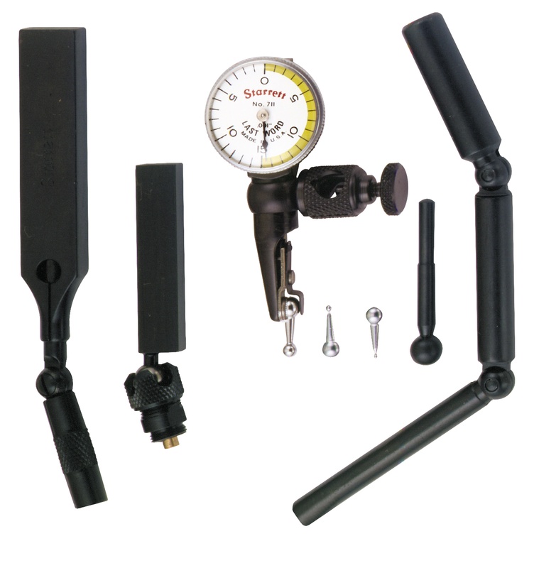 Picture of Starrett 711Gcsz Last Word Dial Test Indicator, .030" Range, 0-15-0 Dial Face, .001" Graduations