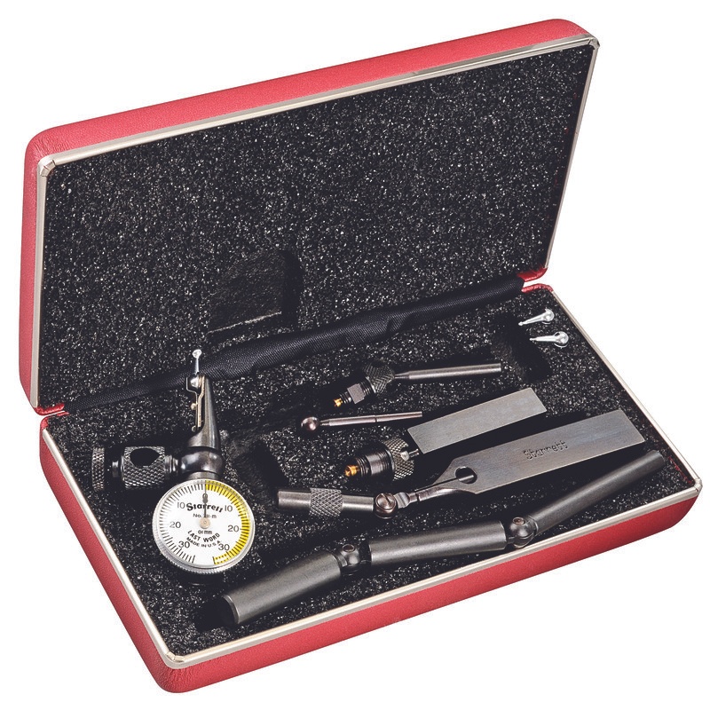 Picture of Starrett 711Mgcsz Last Word Dial Test Indicator, 0.7mm Range, 0-35-0 Dial Face, 0.01mm Graduations