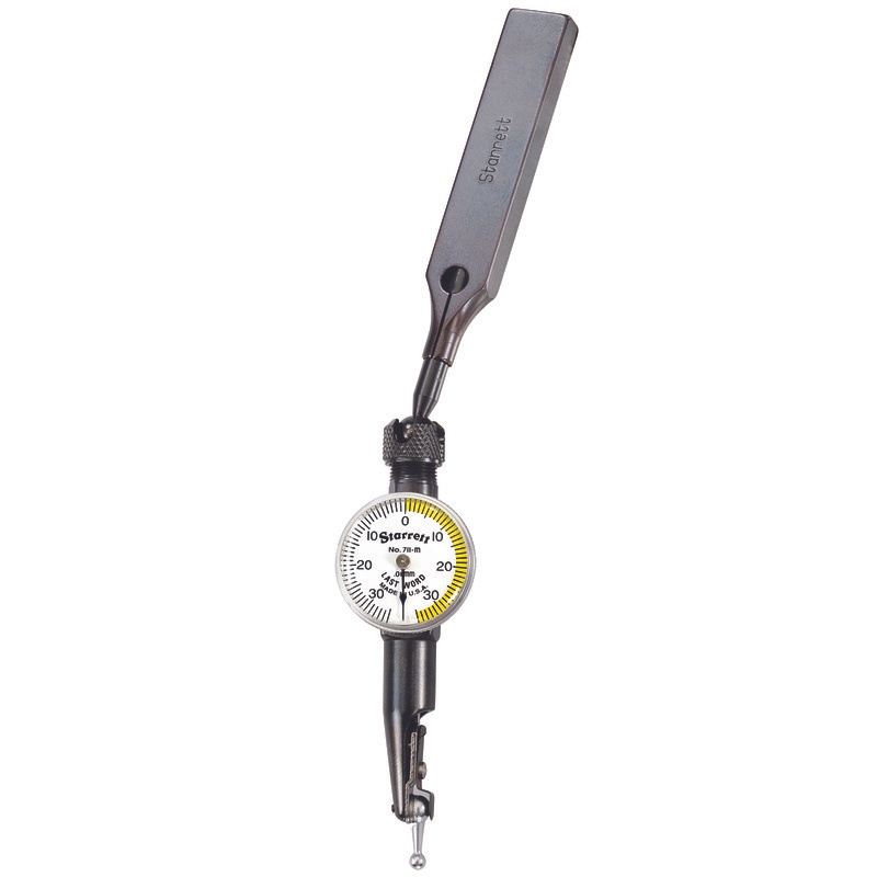 Picture of Starrett 711Mgpsz Last Word Dial Test Indicator, 0.7mm Range, 0-35-0 Dial Face, 0.01mm Graduations