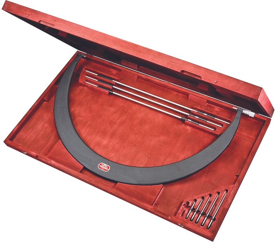 Picture of Starrett 724Lz-36 Tubular Bow Type Micrometer, 30-36"