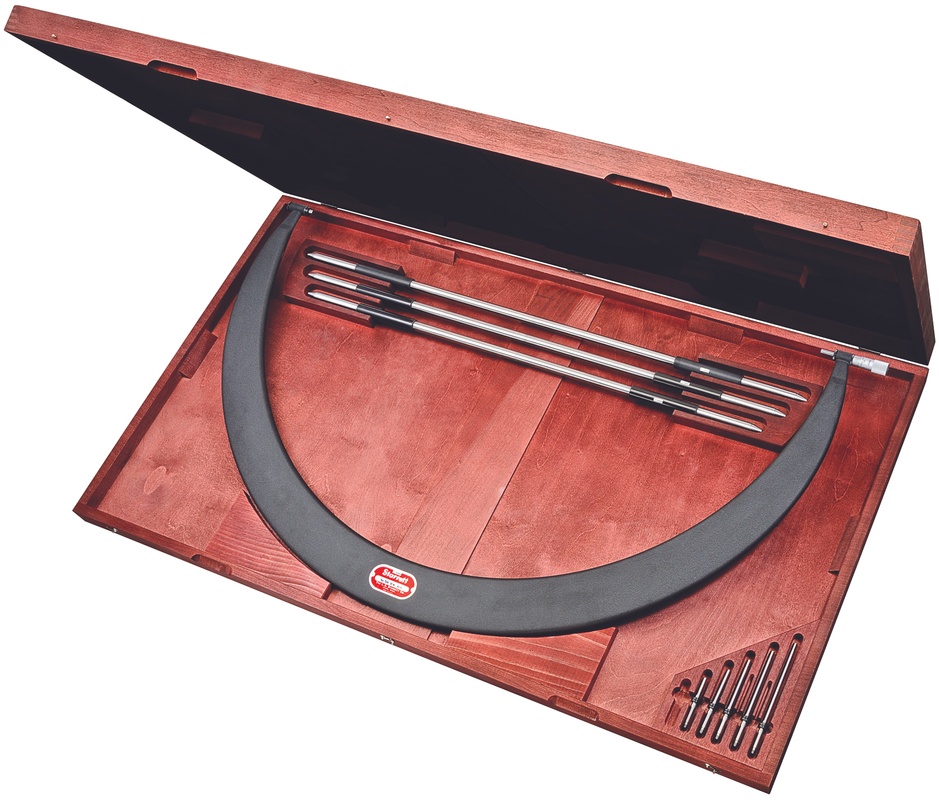 Picture of Starrett 724Lz-42 Tubular Bow Type Micrometer, 36-42"