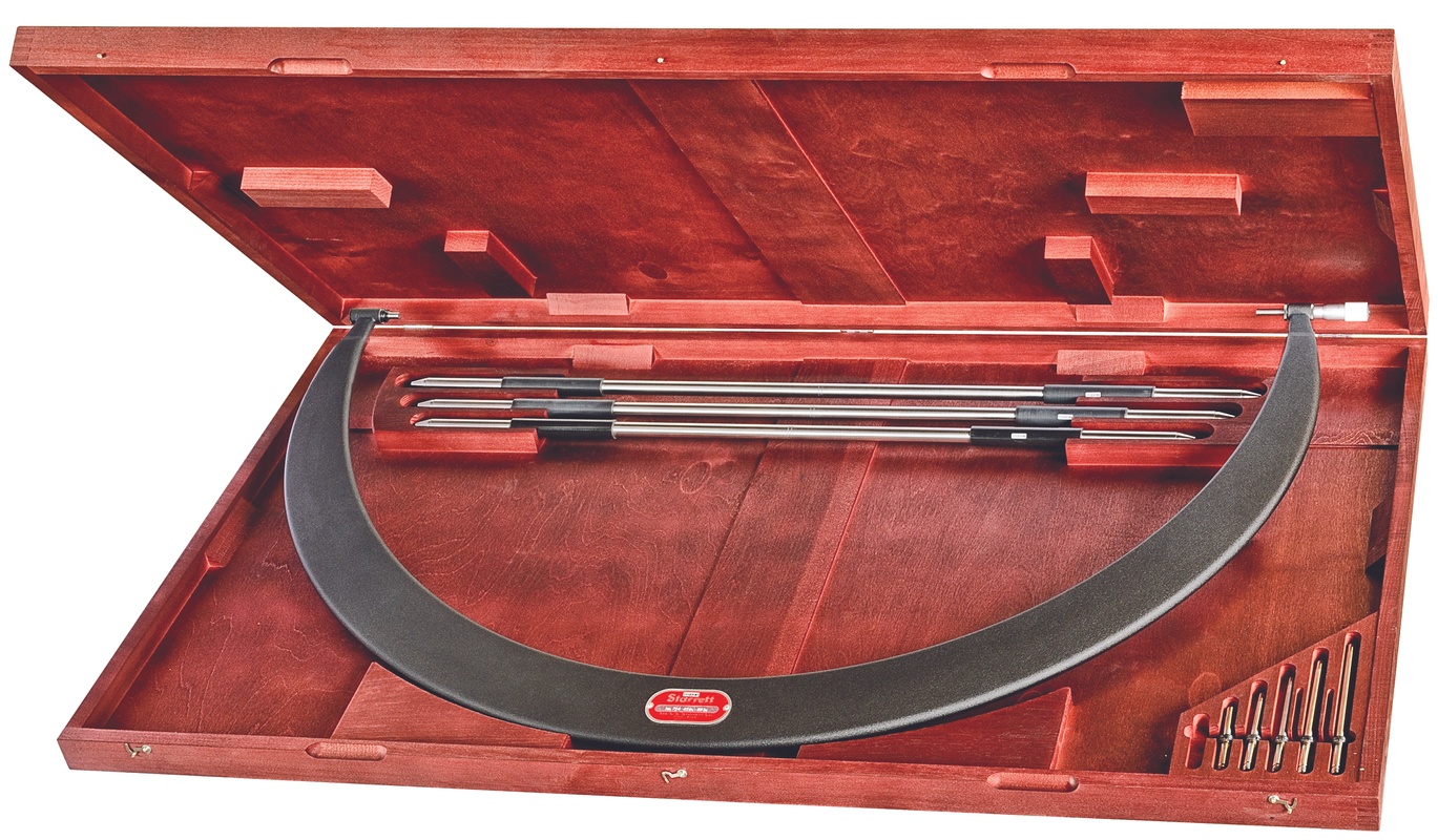 Picture of Starrett 724Lz-48 Tubular Bow Type Micrometer, 42-48"