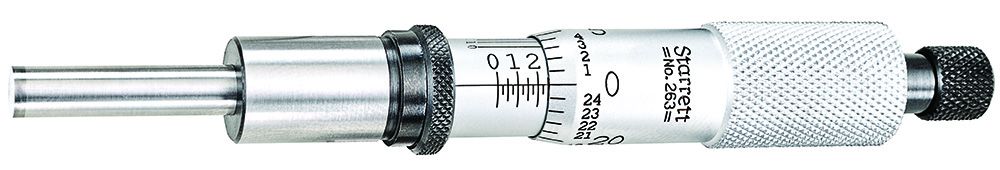 Picture of Starrett Rv263Xrl Micrometer Head, Reverse, Carbide, 1-0", .001" Grads