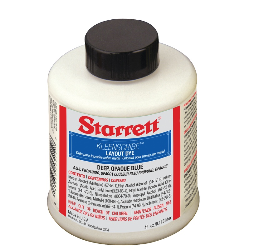 Picture of Starrett 1610-4 4 Oz. (0.1 Liter) Plastic Bottle.