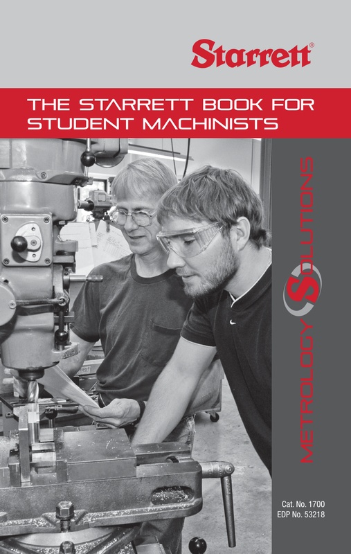 Picture of Starrett 1700 Student Book For Student Machinists