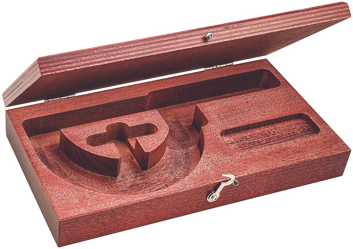 Picture of Starrett 922 Wood Case Only, For 3" Mics