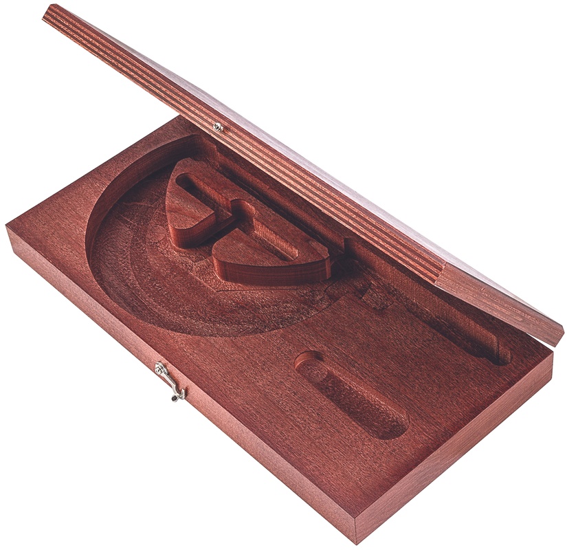 Picture of Starrett 953 Wood Case Only, For 5" Mics