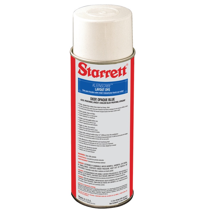 Picture of Starrett 1611 Blue Layout Dye In 11-1/2 Oz Aerosol Can