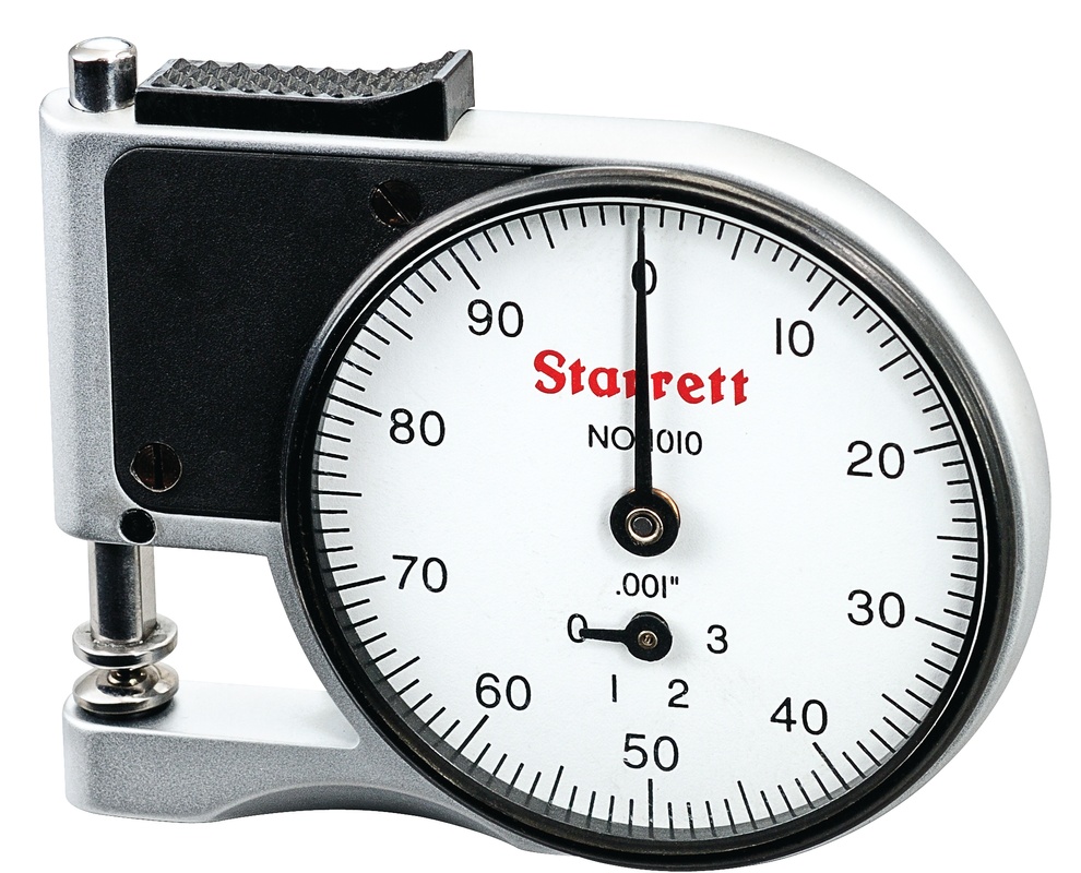 Picture of Starrett 1010Rz Pocket Gage Dial Indicator, 0-.275", .001", 0-100, 1/2"