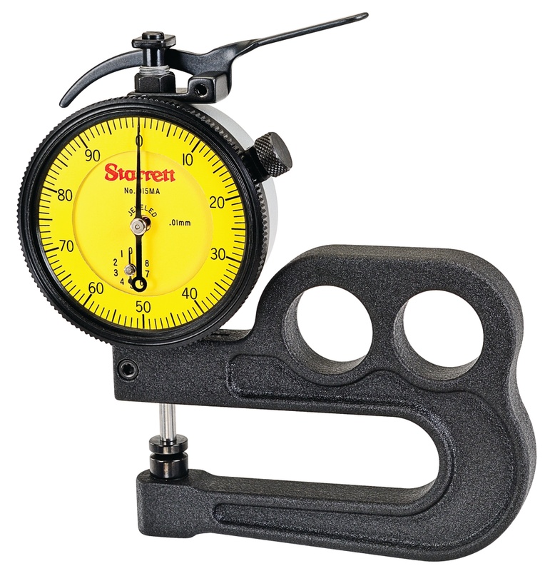 Picture of Starrett 1015Ma Dial Thickness Gage, 0-10mm