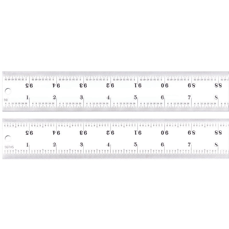 Picture of Starrett C416R-96 Rule, 96", 16R Grad, Heavy Spring Tempered