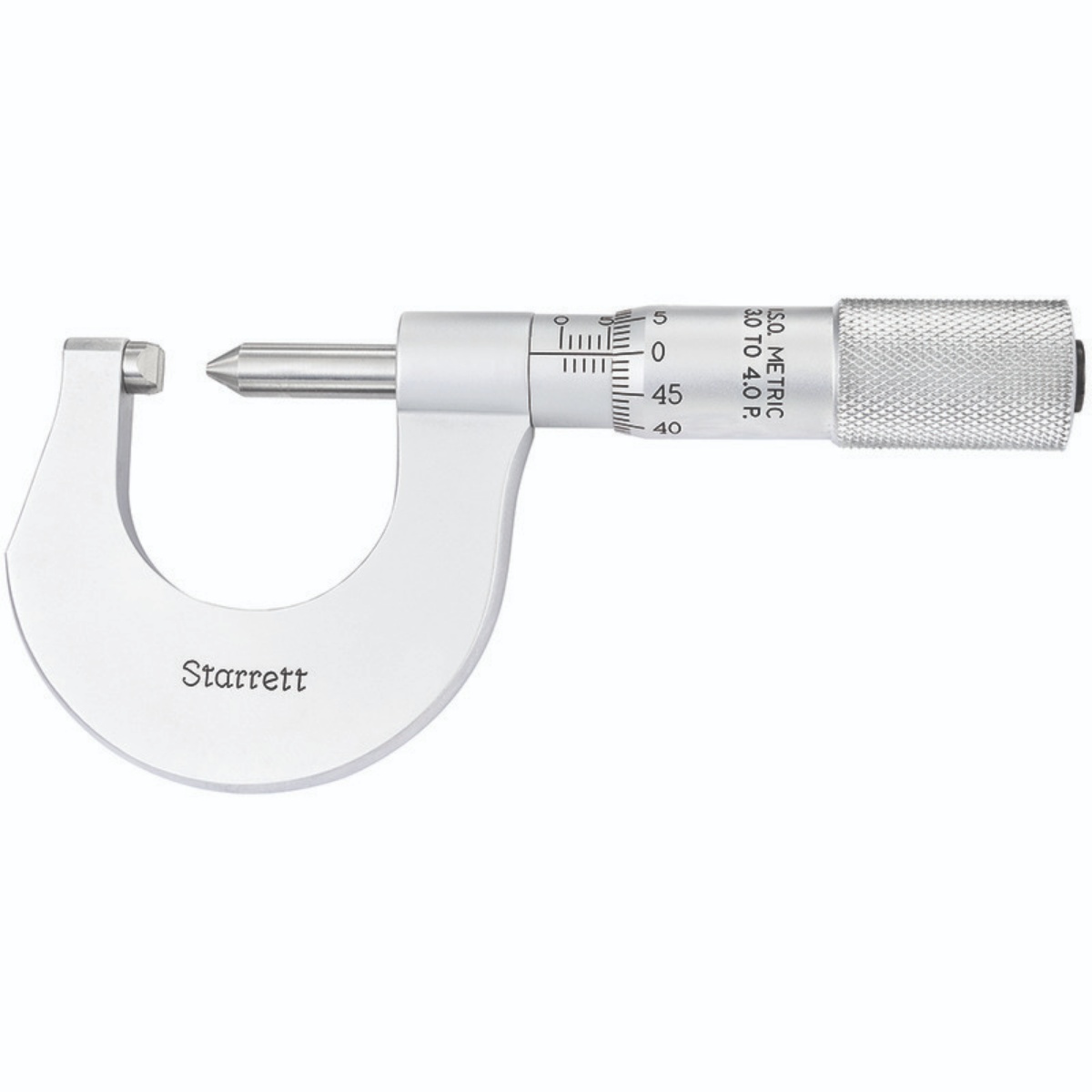 Picture of Starrett 575Map Screw Thread Micrometer, 0-25mm, 3-4mm Pitch