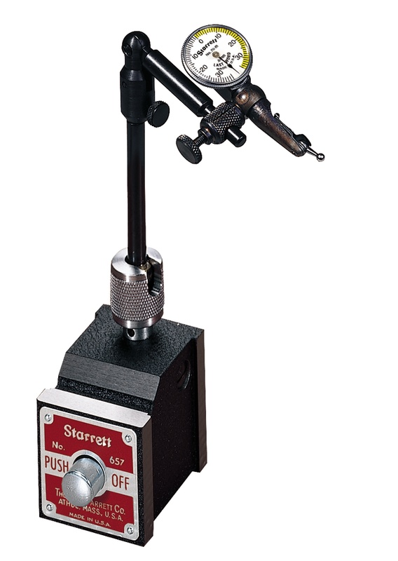 Picture of Starrett 657MB MagnetIC Base With 711MF Indicator