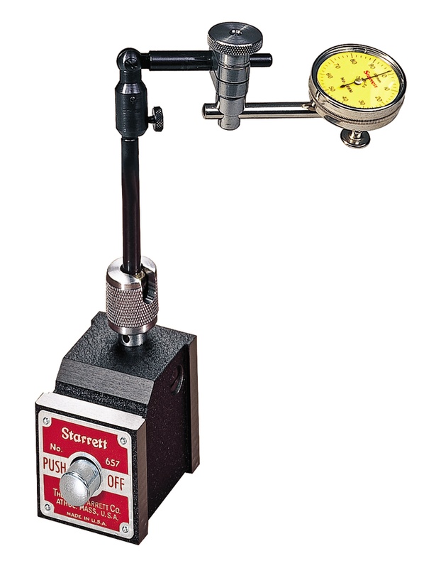 Picture of Starrett 657MC MagnetIC Base With 196MB1 Indicator