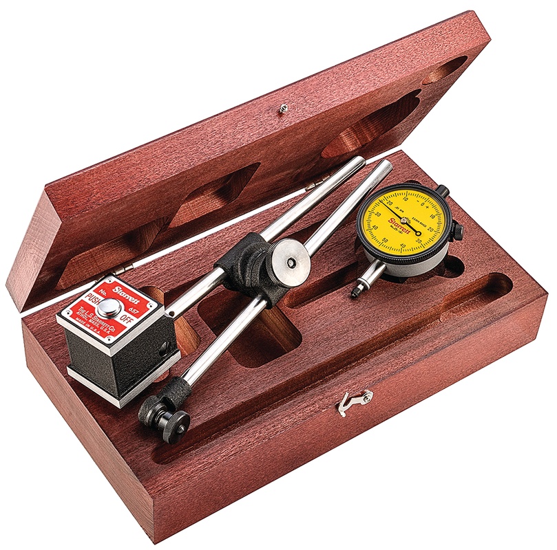 Picture of Starrett 657MEZ MagnetIC Base With 25-181J Indicator