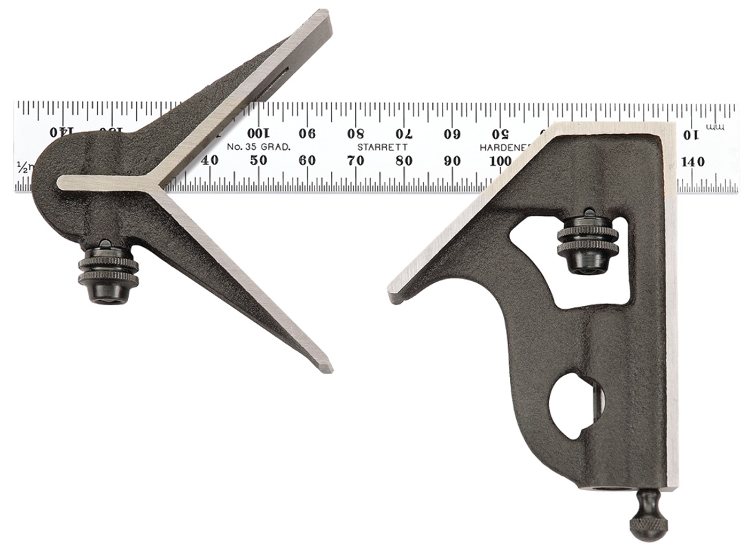 Picture of Starrett C11MHC-150 Combination Square, 150mm, #35 Grads