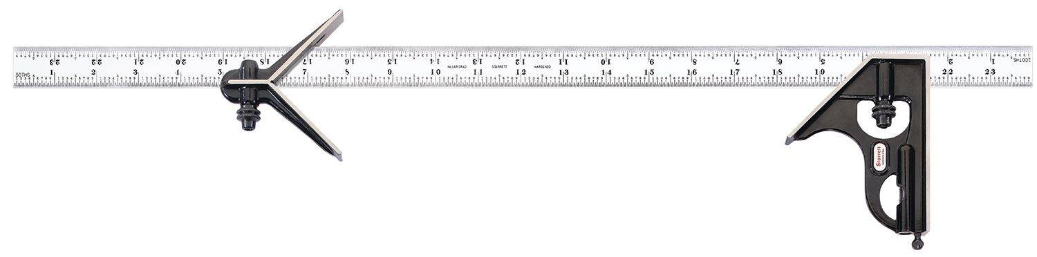 Picture of Starrett C33HC-24-16R Combination Square, 24", 16R Grads