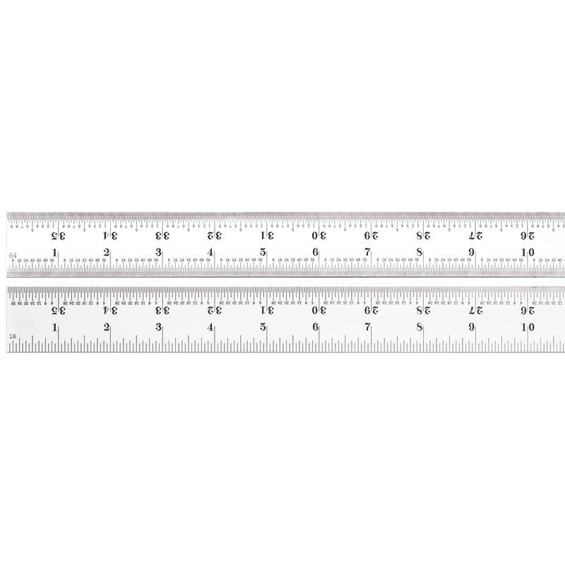 Picture of Starrett C607R-36 Steel Rule, Spring-Tempered, 36", 7R Grads