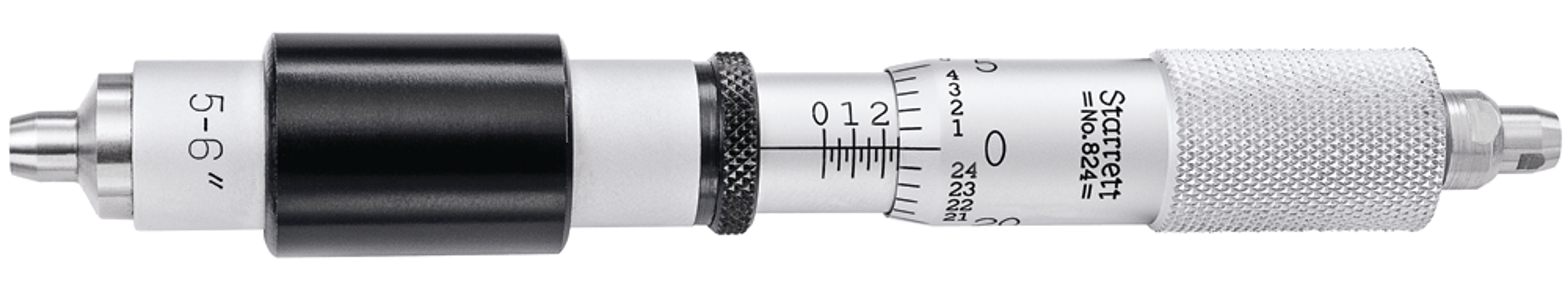 Picture of Starrett 824C Fixed Range Inside Micrometer, 5-6" Range, .001"