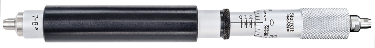 Picture of Starrett 824E Fixed Range Inside Micrometer, 7-8" Range, .001"