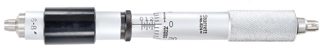 Picture of Starrett 824K Fixed Range Inside Micrometer, 6-8" Range, .001"