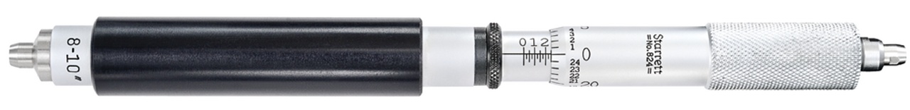 Picture of Starrett 824L Fixed Range Inside Micrometer, 8-10" Range, .001"