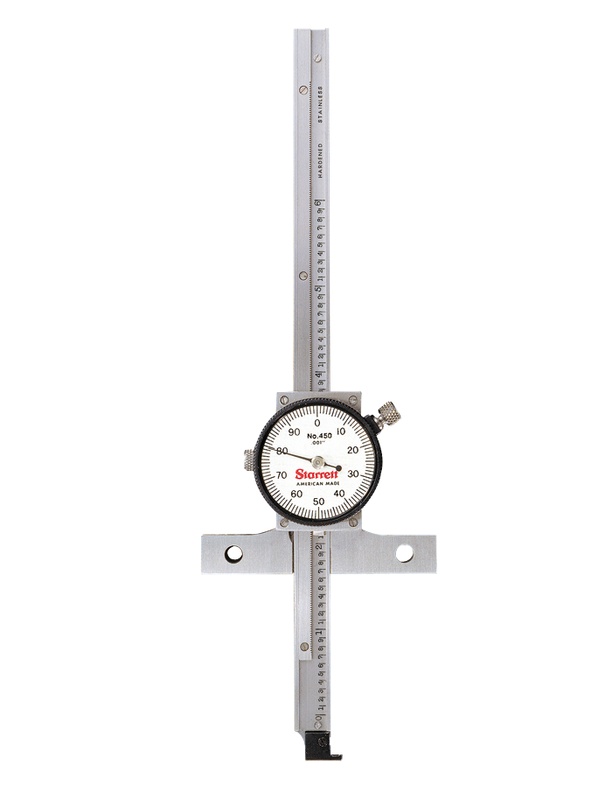 Picture of Starrett 450-6 Dial Depth Gage, 0-6"