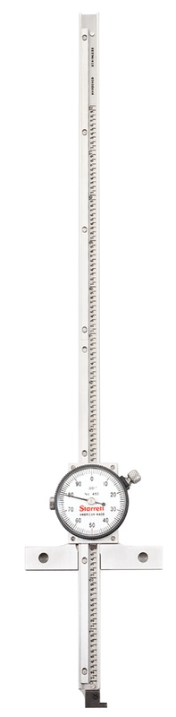 Picture of Starrett 450-12 Dial Depth Gage, 0-12"